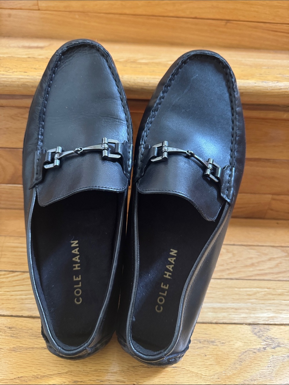 Cole Haan Men’s Black Loafers Size 9.5 M Excellent Condition